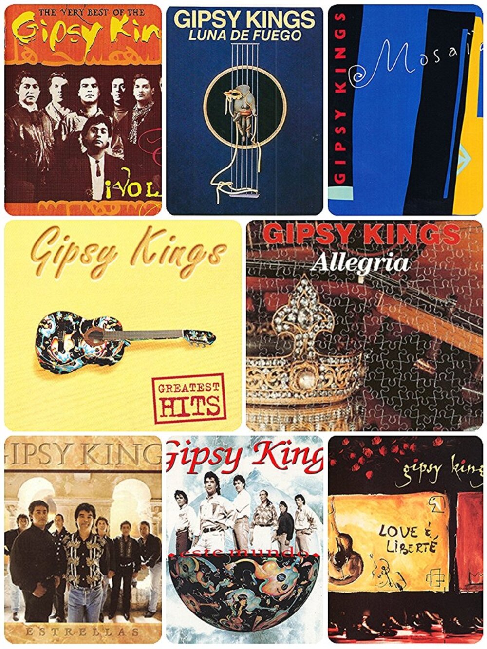 GIPSY KINGS 8 CDs Bundle